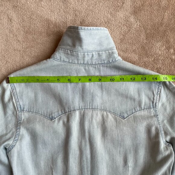 NWOT Aritzia Denim Forum Niah Shirt - Picture 11 of 13